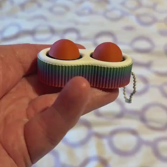 Adorable 3D Printed Circular Clicker - Perfect Handheld Size! Adhd