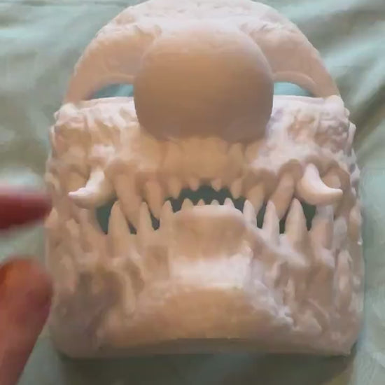 Clown mask, Horror Mask with Sharp Teeth - Unique Art mask