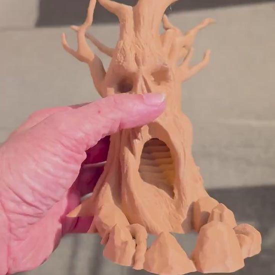 Haunted Hallow Tree Dice Tower | 3D Printed | DnD, Pathfinder, TTRPG Accessories