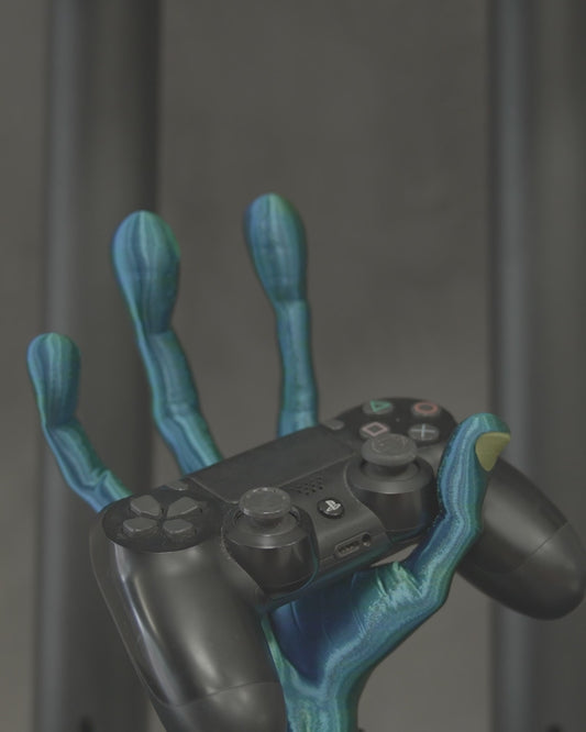 Level Up Your Gaming Setup with our Alien Hand 4 finger Controller Holder!