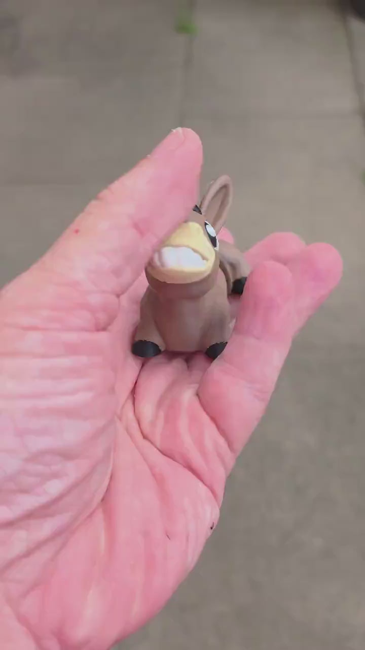 Fidget Donkey Toy – 3D Printed Articulated Animal